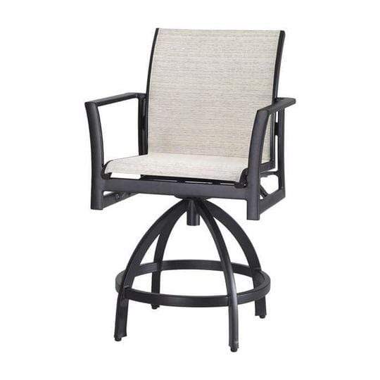 Gensun Outdoor Chairs Gensun - ECHELON SLING - Swivel Balcony Stool - 50470006
