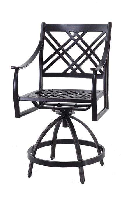 Gensun Outdoor Chairs Gensun - EDGE - Swivel Balcony Stool Frame - 10270006