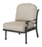 Gensun Outdoor Chairs Gensun - Florence Cast Aluminum Cushion Left Arm Lounge Chair - 10230026