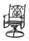 Gensun Outdoor Chairs Gensun - Florence Cast Aluminum Cushion Swivel Rocker - 10230011