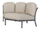Gensun Outdoor Chairs Gensun - Florence Cast Aluminum Cushion Three-Back Corner Chair - 10230030