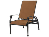 Gensun Outdoor Chairs Gensun - Grand Terrace Padded Sling Cast Aluminum Reclining Chair - 61340015