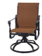 Gensun Outdoor Chairs Gensun - Grand Terrace Padded Sling Standard Back Swivel Rocker (NW) - 6134SB11