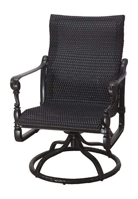 Gensun Outdoor Chairs Gensun - Grand Terrace Woven Standard Back Swivel Rocker (NW) - 7034SB11