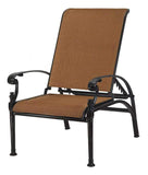 Gensun Outdoor Chairs Gensun - Michigan Padded Sling Cast Aluminum Ottoman - 61140015