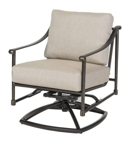Gensun Outdoor Chairs Gensun - Morro Bay Cast Aluminum Cushion Lounge Chair - 10320024