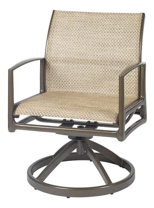 Gensun Outdoor Chairs Gensun - Phoenix Sling Aluminum Swivel Rocker - 51160011