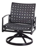 Gensun Outdoor Chairs Gensun - Phoenix Strap Swivel Rocking Lounge Chair - 20160024