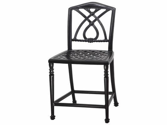 Gensun Outdoor Chairs Gensun - Terrace Cast Aluminum Cushion Stationary Balcony Stool without Arms - Welded - 10350016