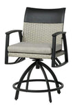 Gensun Outdoor Chairs Gensun - Treviso Wicker Swivel Counter Stool - 70540006