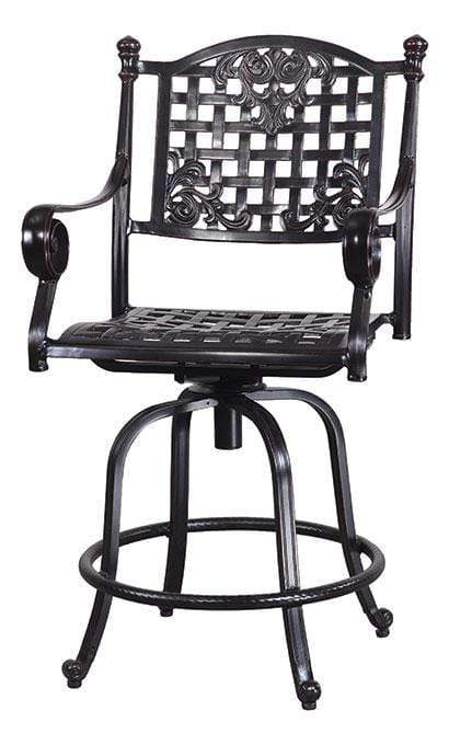 Gensun Outdoor Chairs Gensun - VERONA & GRAND VERONA - Grand Verona Swivel Balcony Stool Frame - 80420006