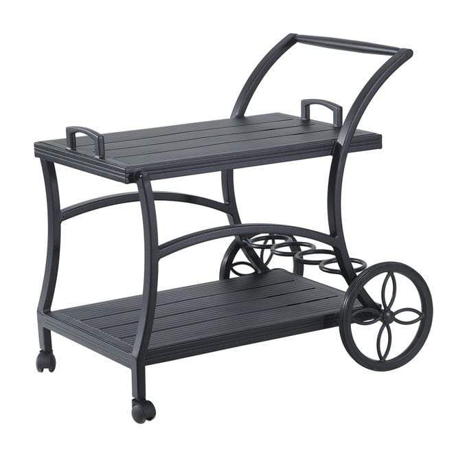 Gensun Outdoor Furniture Accessories Gensun - Channel Accessories Aluminum Welded Serving Cart - 1019WD0X