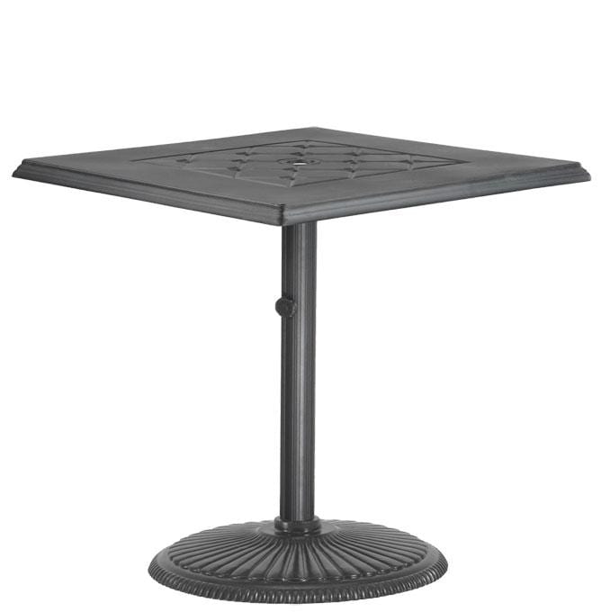 Gensun Outdoor Furniture Accessories Gensun - MADRID II PEDESTAL TABLE TOPS - 30" Square Pedestal Table Top - 1043PTD1