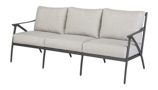 Gensun Outdoor Sofa Gensun - Amari Cushion Aluminum Carbon Sofa - 10250023