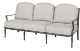Gensun Outdoor Sofa Gensun - Bel Air Cushion Cast Aluminum Sofa - 10990023