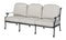 Gensun Outdoor Sofa Gensun - Michigan Cast Aluminum Cushion Sofa - Knock Down - 10140023