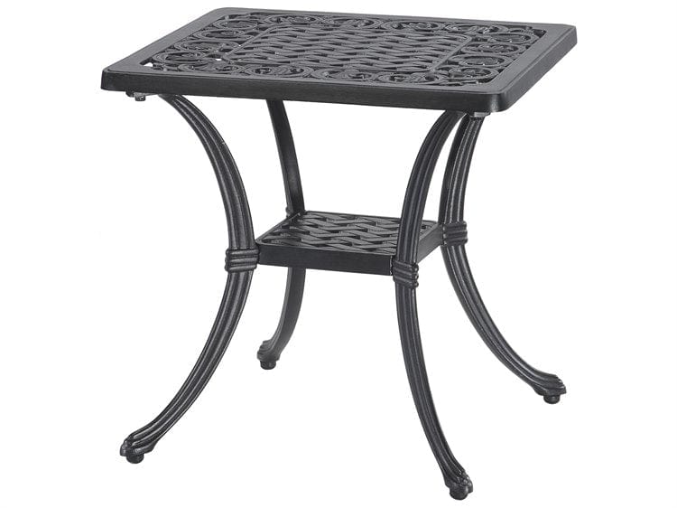 Gensun Outdoor Table Copy of Gensun - Michigan Cast Aluminum 42 x 21 Rectangular Coffee Table | 101400F1