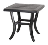 Gensun Outdoor Table Gensun - Channel Aluminum 22'' Wide Square End Table - 10190E22