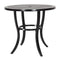 Gensun Outdoor Table Gensun - Channel Aluminum 44'' Wide Round Bar Table with Umbrella Hole - 10190L44