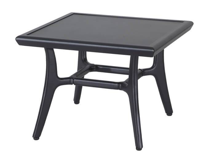 Gensun Outdoor Table Gensun - Fusion 22''Square with Aluminum Top End Table - 1030LE22
