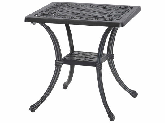 Gensun Outdoor Table Gensun - Michigan Cast Aluminum 21'' Wide Square End Table - 10140E21