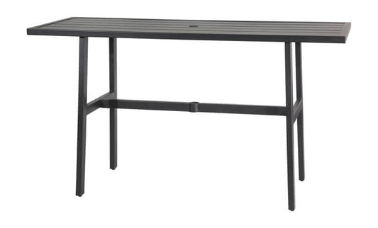 Gensun Outdoor Table Gensun - PLANK TABLES - 25" x 72" Rectangular Balcony Table – 11460NC2
