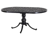 Gensun Outdoor Table Gensun - Regal Tables - 42" x 63" Oval Bar Table - 10880TB1/108800KL