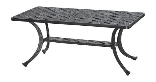 Gensun Outdoor Table Gensun - Verona Tables - 21" x 42" Rectangular Coffee Table - 804100F1