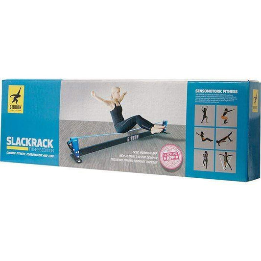 GIBBON Slackline Gibbon Slackrack Fitness - In Home Slackline Set