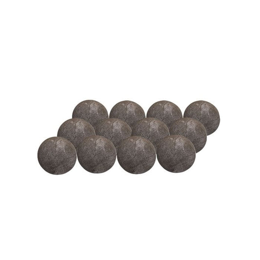 Grand Canyon Gas Logs Cannon Balls 2” Cannon Balls (12-pc Set) / Dark Gray Grand canyon cannon balls for gas inserts and burners
