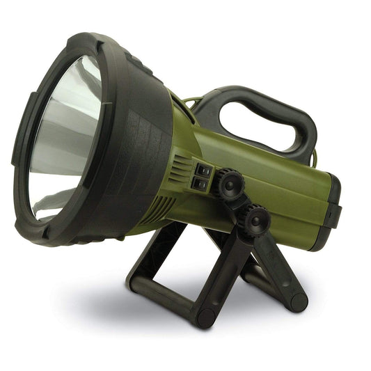 GSM Outdoors Lights : Handheld Lights Cyclops Colossus 18 Million Candle Power Spotlight-Green