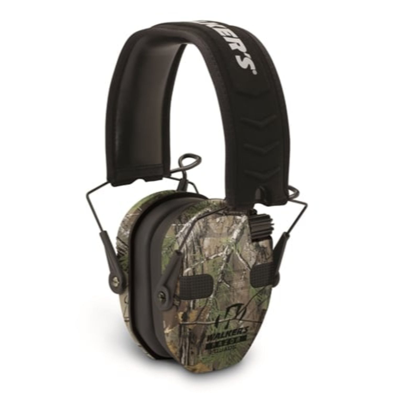 GSM Outdoors Public Safety/L.E. : Hearing Protection Walkers Razor Slim Electronic Quad Muff Realtree XTRA
