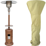 Hanover - Steel Umbrella patio heater, 7" tall, propane, 48,000 BTU with Cover - Patio Heaters - HAN005AB-CV