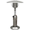 Hanover - Patio Heaters with Mini Umbrella Portable Table Top Patio Heater w/regulator for 1lb tank - Stainless - HAN0203SS