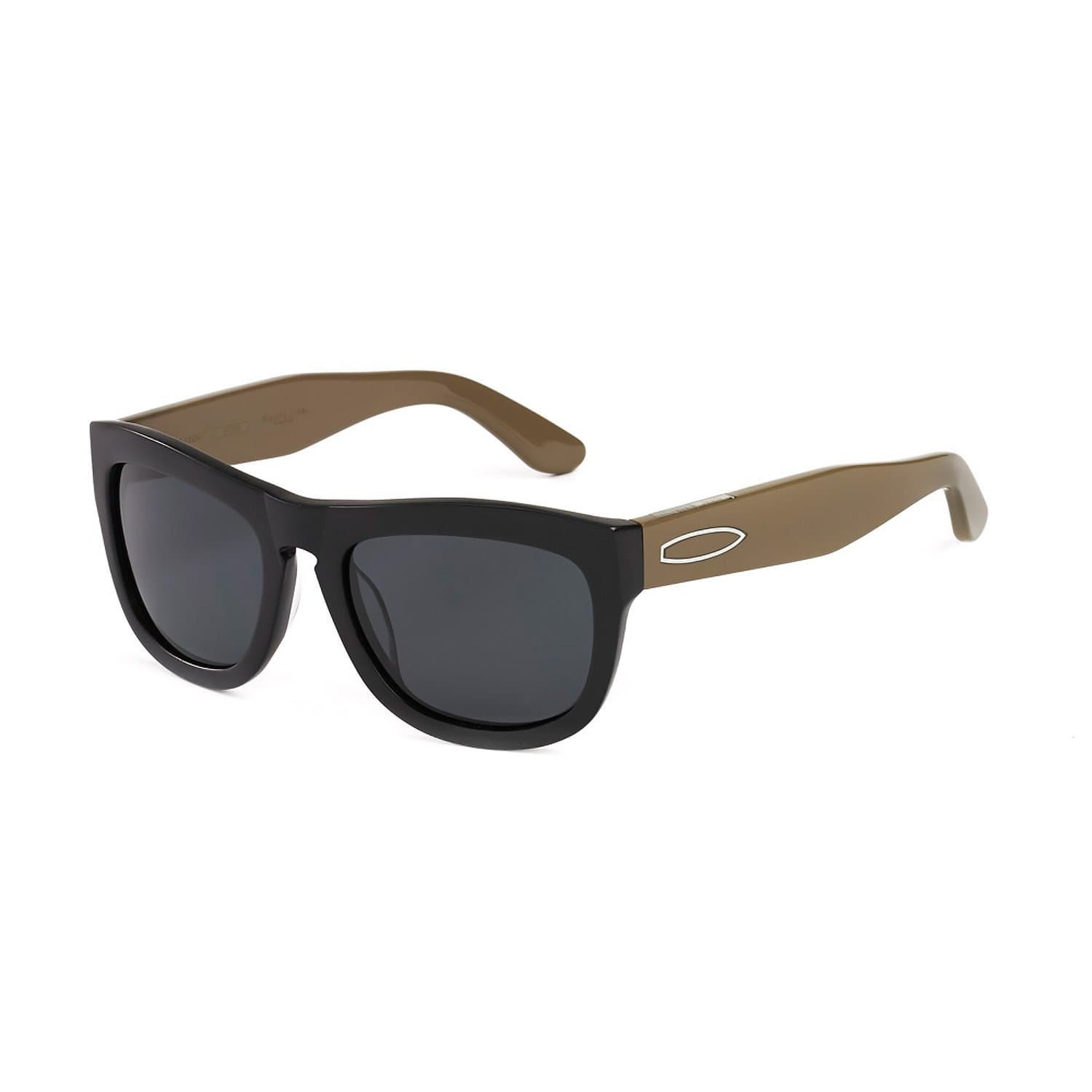 Hang Ten Gold Apparel : Eyewear - Sunglasses Hang Ten Gold Papa He e Nalu-Matte Black/Smoke Lens