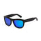 Hang Ten Gold Apparel : Eyewear - Sunglasses Hang Ten Gold Papa He e Nalu-Shiny Black/Blue Mirror