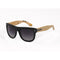 Hang Ten Gold Apparel : Eyewear - Sunglasses Hang Ten Gold Surf Woody-Matte Black Pine Wood/Green Lens