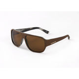 Hang Ten Gold Apparel : Eyewear - Sunglasses Hang Ten Gold The Balsa Fish-Brown 2 Tone Wood/Brown Lens