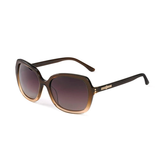 Hang Ten Gold Apparel : Eyewear - Sunglasses Hang Ten Gold The Laguna-Brown Stardust/Gradient Brown Lens