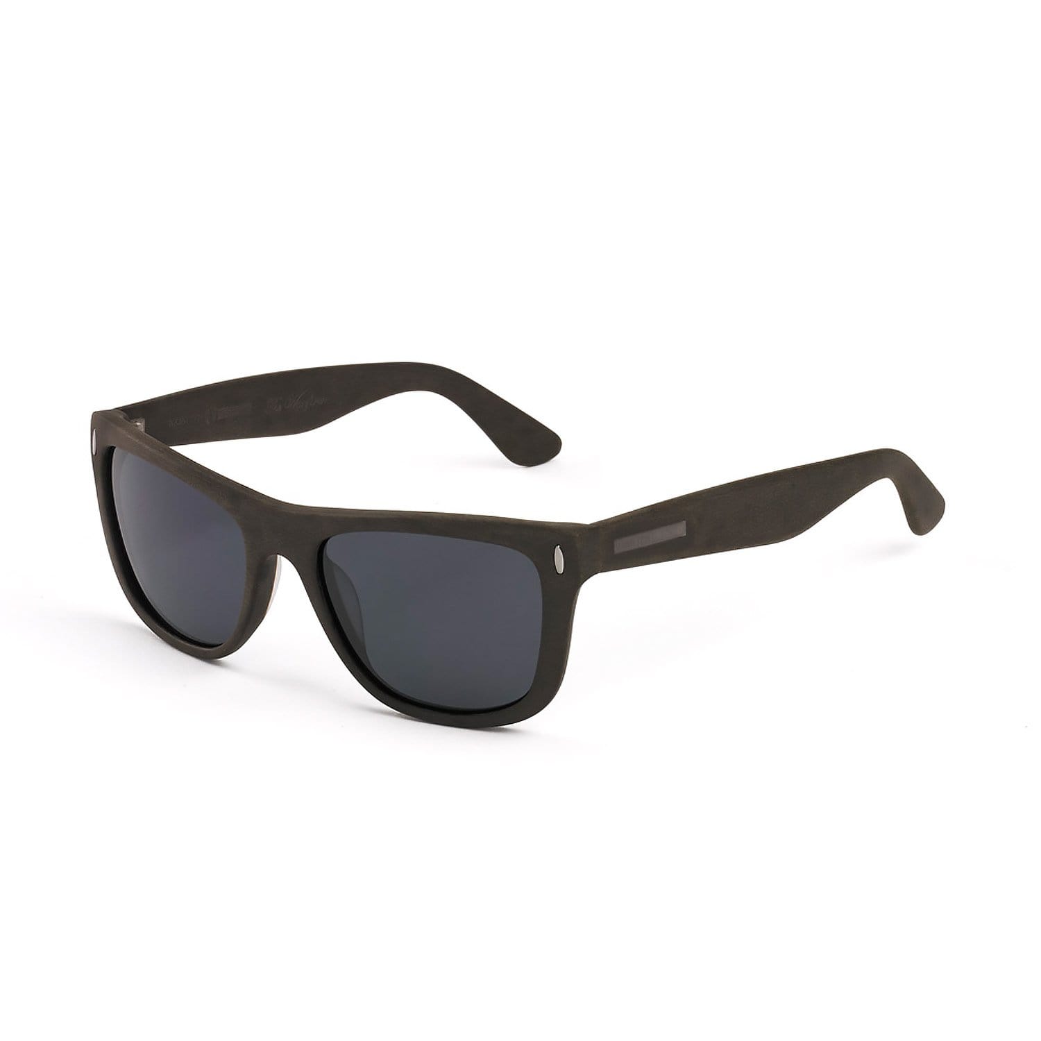 Hang Ten Gold Apparel : Eyewear - Sunglasses Hang Ten Gold The Wavefarer2-Brown Wood/Smoke Lens