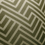 Hanover Accessories Hanover Toss Pillow Geo Stripe Pattern Set of 2 - Green