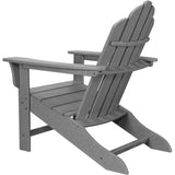 Hanover Adirondack Chair Hanover- All Weather Adirondack Chair - Slate Gray | HVLNA10GY