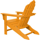 Hanover Adirondack Chairs Hanover- All Weather Contoured Adirondack Chair - Tangerine | HVLNA10TA