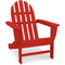 Hanover Adirondack Chairs Hanover Classic All-Weather Adirondack Chair in Sunset Red