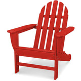 Hanover Adirondack Chairs Hanover - Classic All Weather Adirondack Chair in Sunset Red | HVAD4030SR