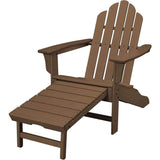 Hanover Adirondack Chairs Hanover - Hanover All-Weather Adirondack Chair w/ Attached Ottoman