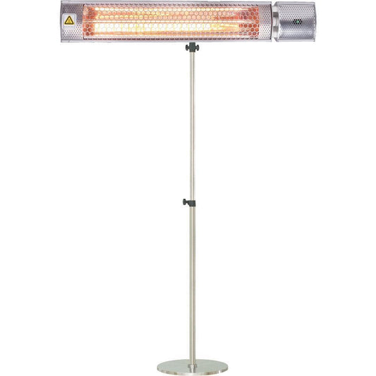 Hanover Electric Outdoor Heaters Hanover - 26.5 in Electric Wall/Hanging Heater-2 heat settings,with Remote & stand
