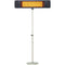 Hanover Electric Outdoor Heaters Hanover - 34.6" Electric Carbon Lamp w/Three Heat Levels, Remote and Pole Stand