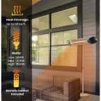 Hanover Electric Outdoor Heaters Hanover - 35.4" Carbon Lamp w/ 3 Power Settings, Remote Control, and Stand