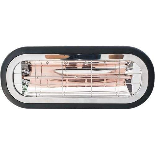Hanover Electric Outdoor Heaters Hanover Electric Halogen Infrared Heat Lamp for Hanging or Mounting, Black
